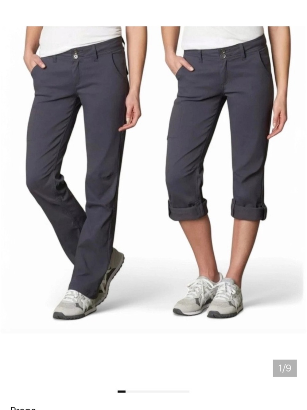 Prana Women's Convertible Stretch Women’s Hiking Pants Size 10 Gorpcore